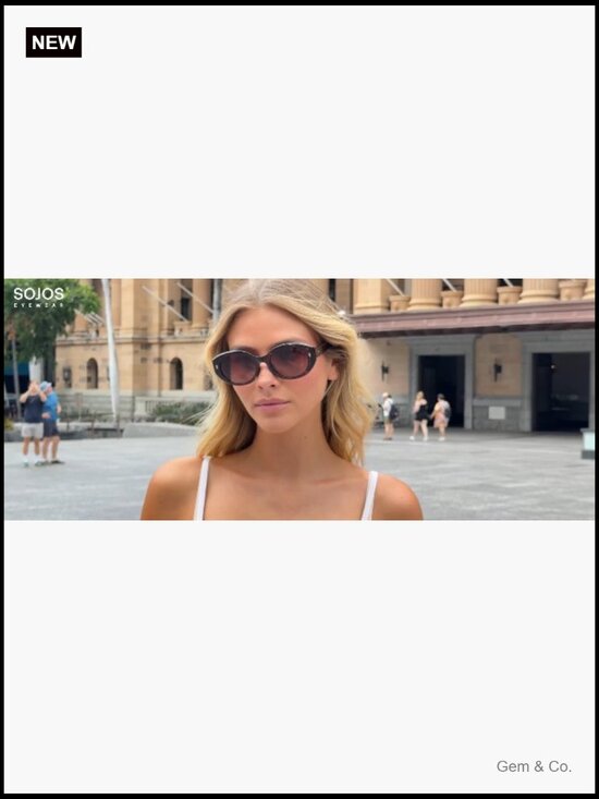Trendy Oval Polarized Sunglasses UV Protection Retro Classic Shade with Case main image 5